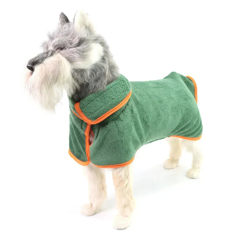Comfortable Dog Bathrobe – view 9