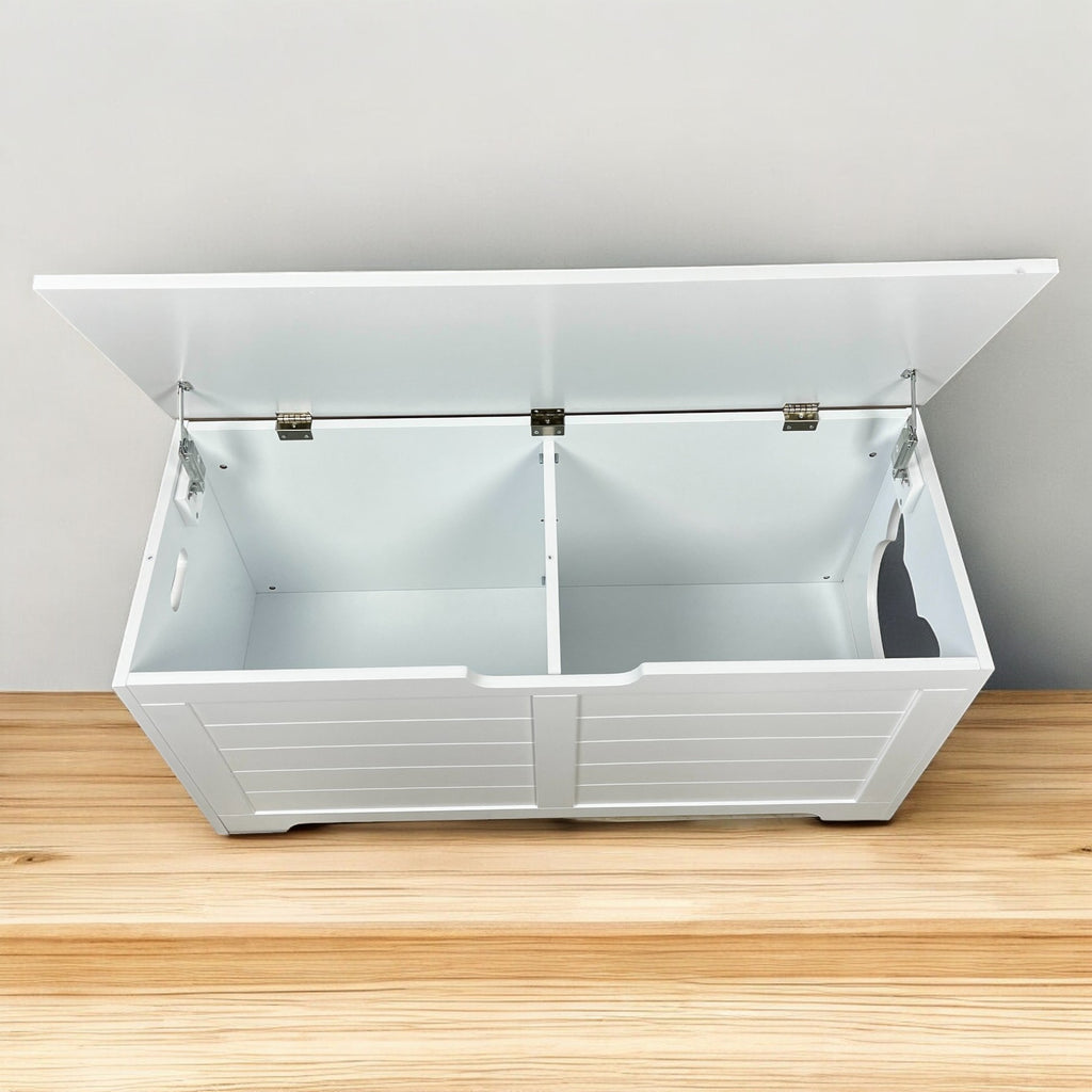 Top Open Cat Litter Box Fence Furniture for Multi-Purpose Use – view 7