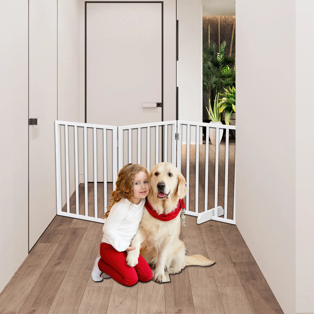 The Wooden Dog Fence White – view 7