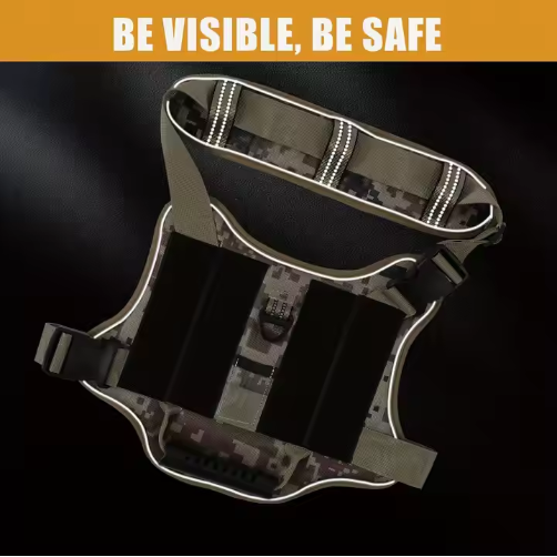 Tactical Service Dog Harness With Control Handle – view 10