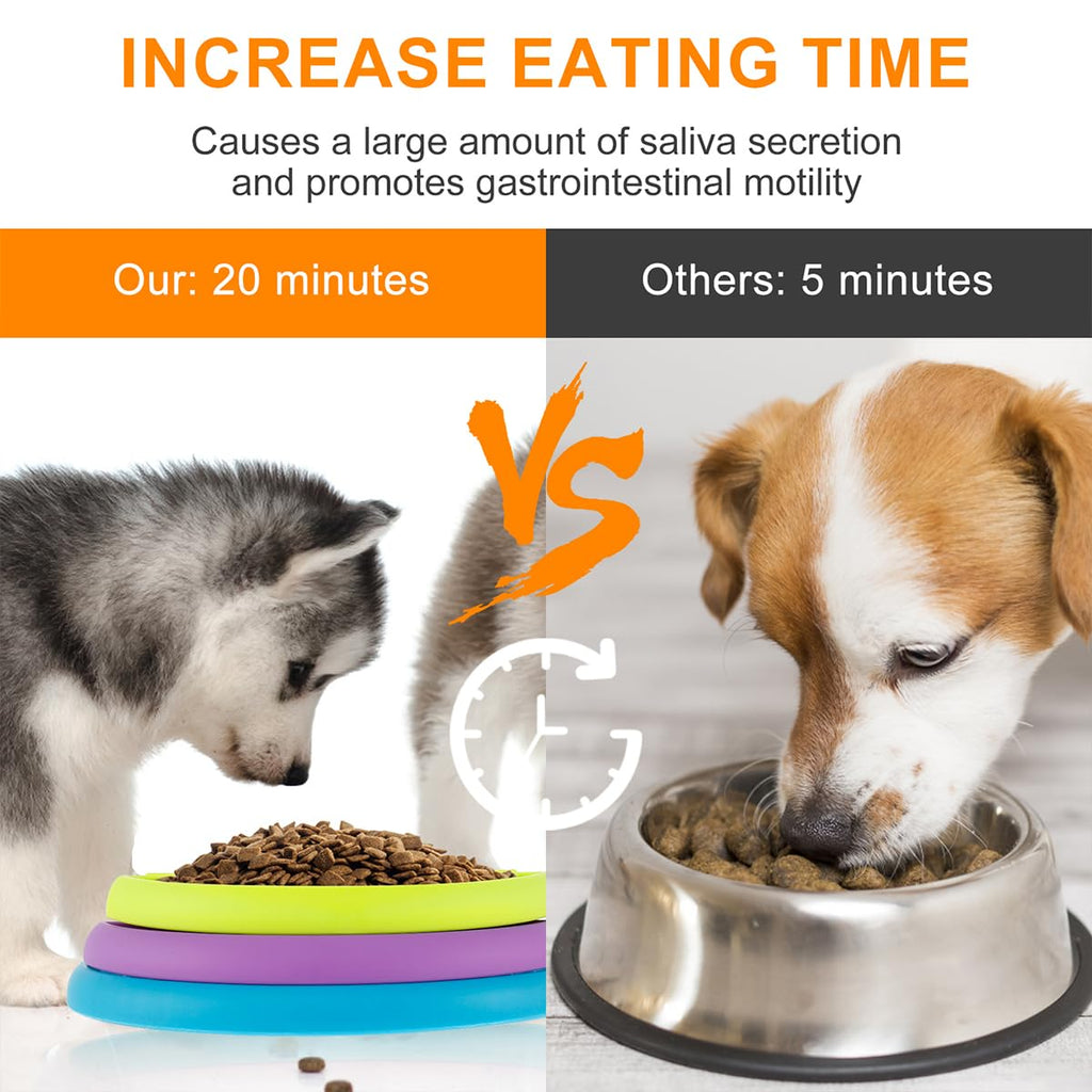 3-in-1 Rotating Dog Puzzle Feeder