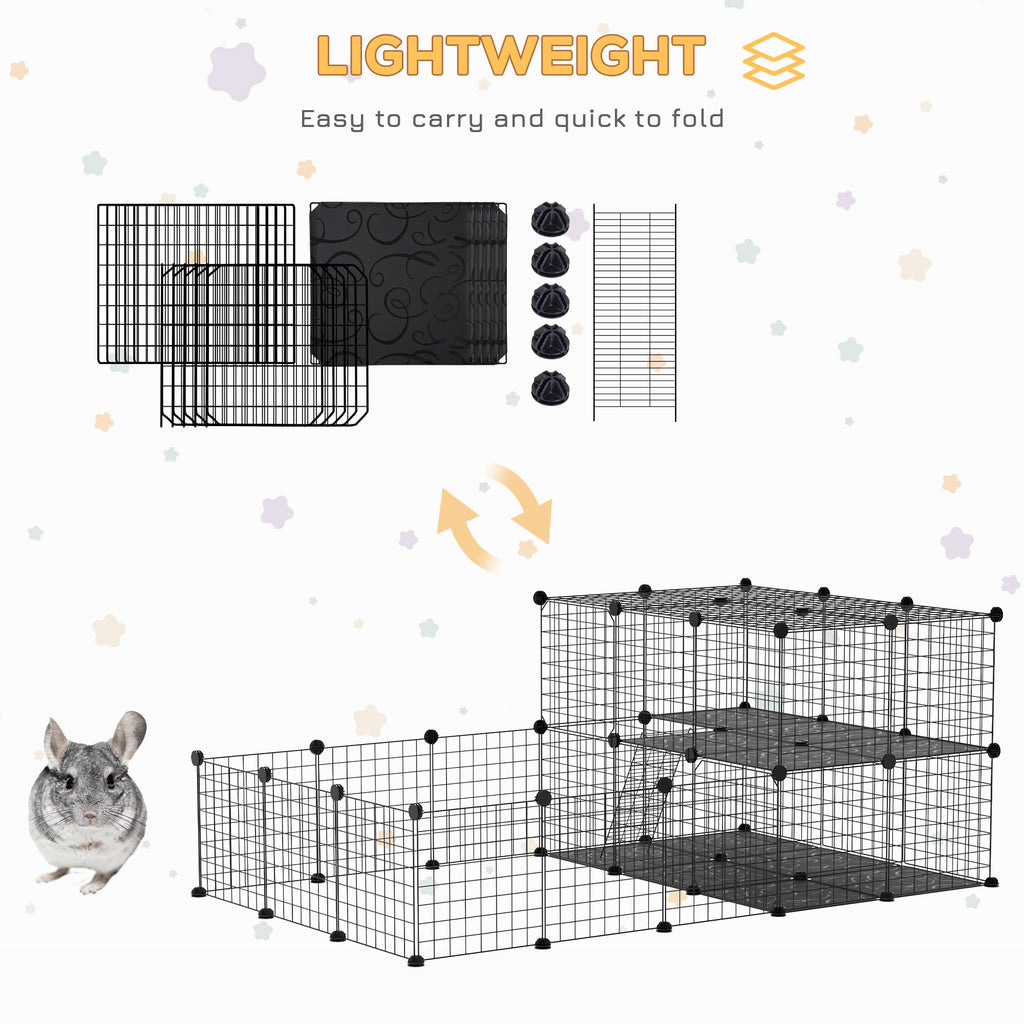 Pet Playpen with Door for Small Animals – view 7