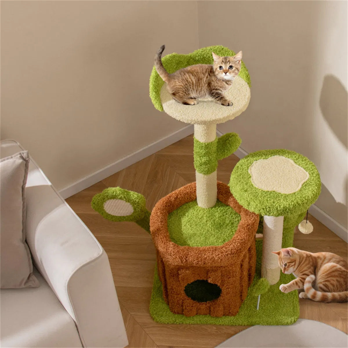 Jungle Theme Cat Tree – view 8