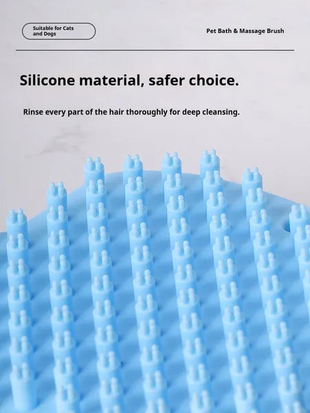 Pet Rubber Bath Massage Comb – view 9