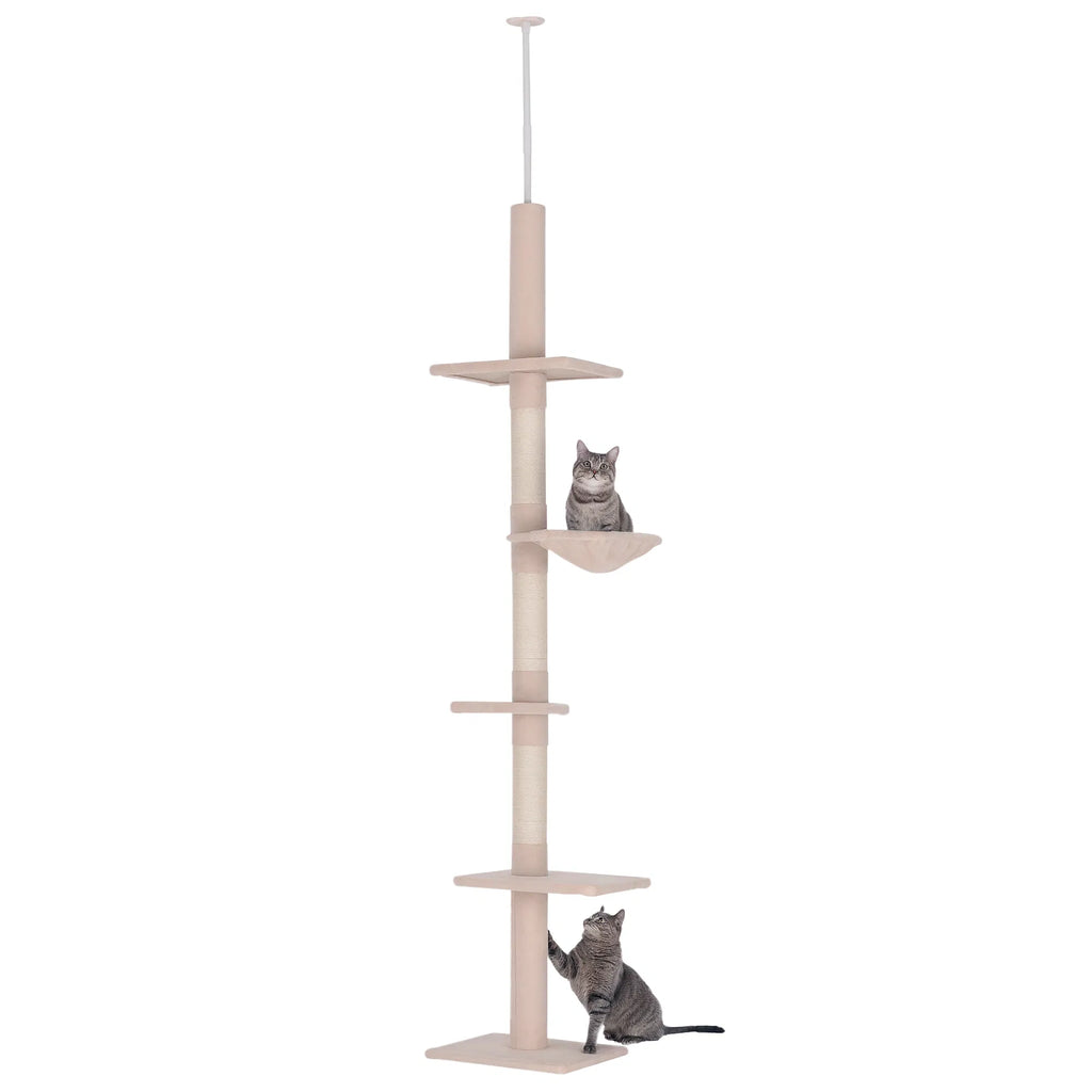8.5ft Cat Climbing Tree 5-Tier Activity Center