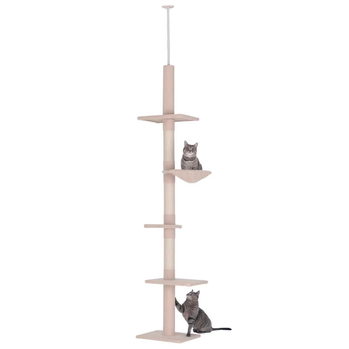 8.5ft Cat Climbing Tree 5-Tier Activity Center