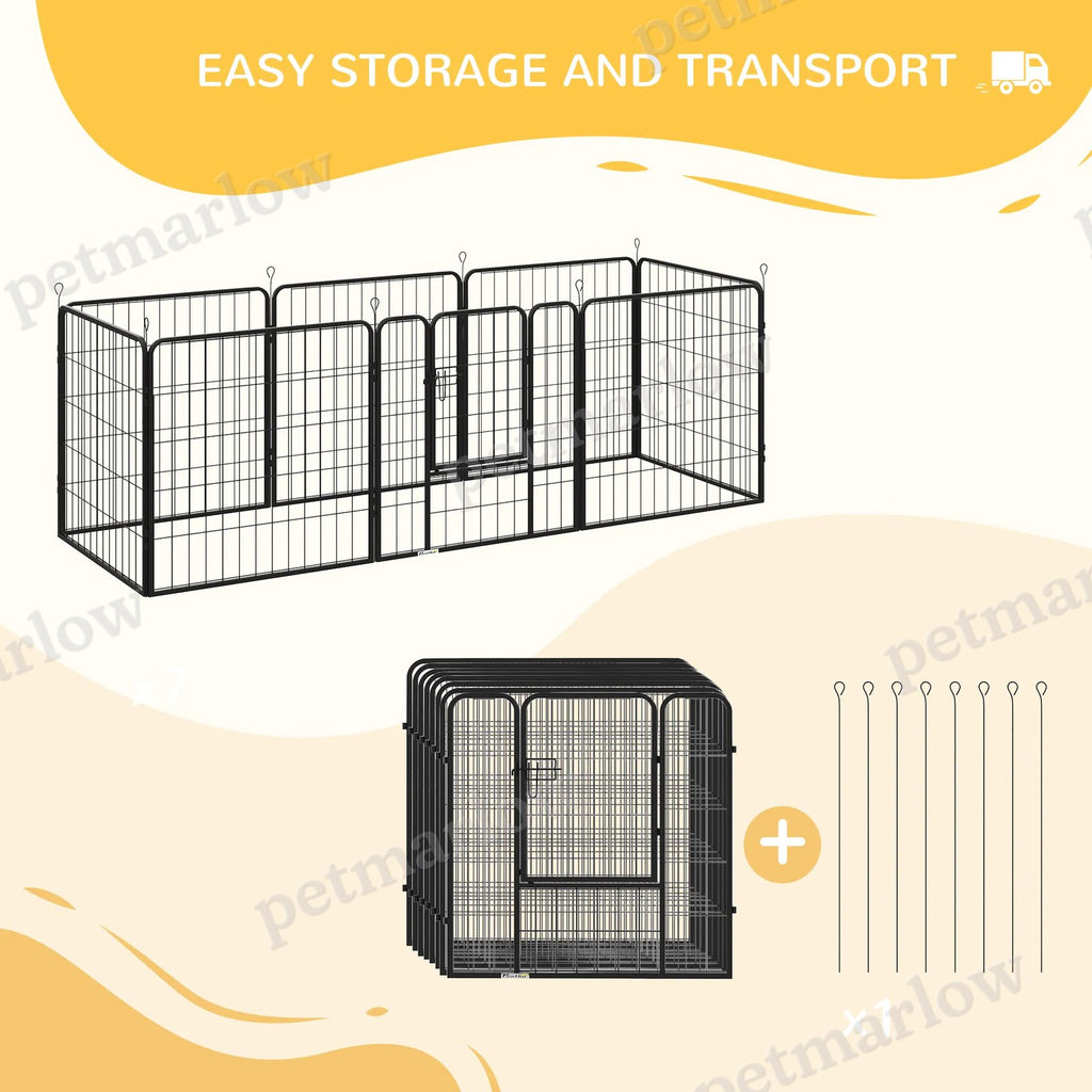 8 Panel Pet Playpen for Indoor and Outdoor Use – view 3