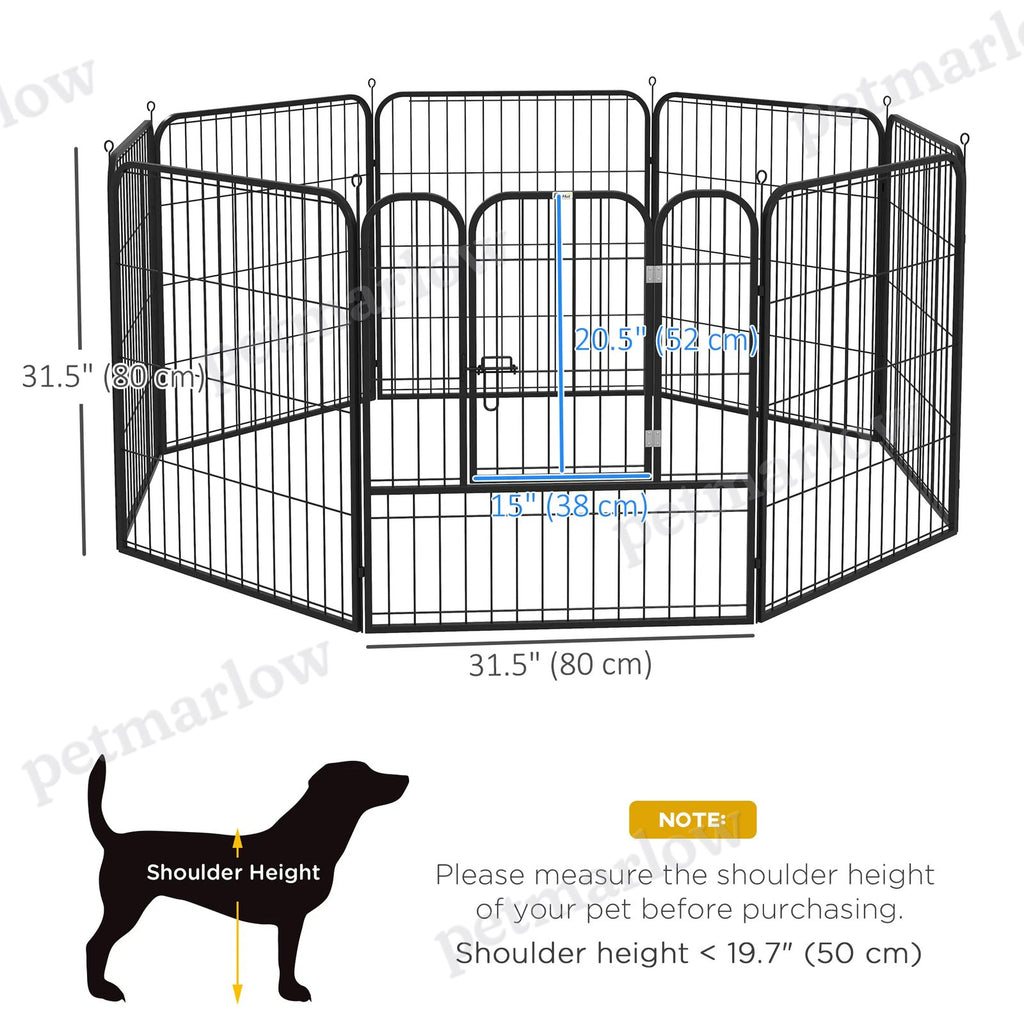 8 Panel Pet Playpen for Indoor and Outdoor Use – view 6