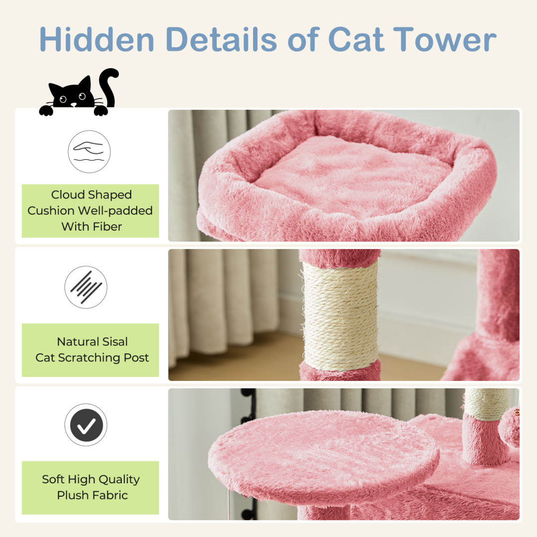 44 Inch Multi-Cat Climbing Tower – view 12