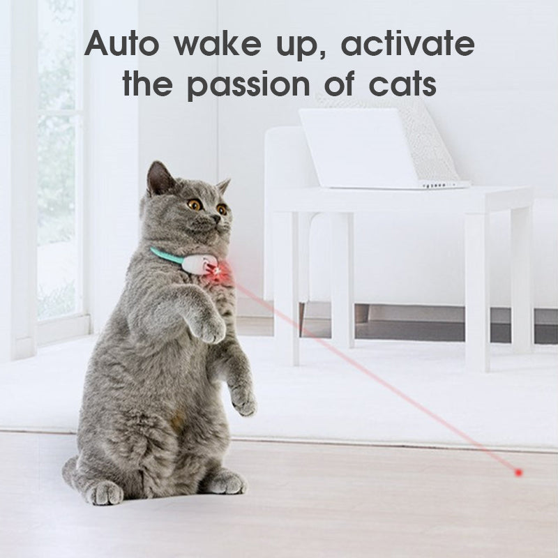 Automatic Cat Toy Smart Laser Collar USB Charging Interactive Training Toy – view 9