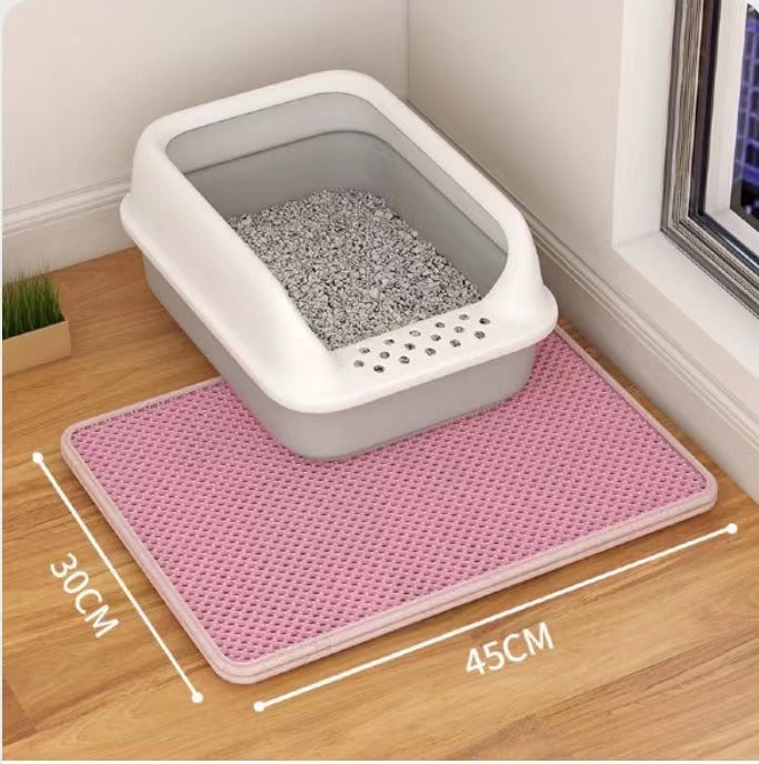 Cat Litter Mat Double Layer Filter for Easy Cleanup – view 9