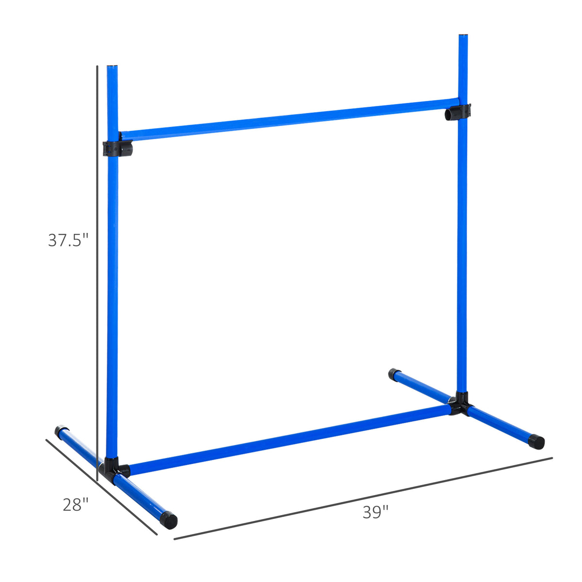 Dog Agility Starter Kit with Adjustable Height Jump Bars – view 7