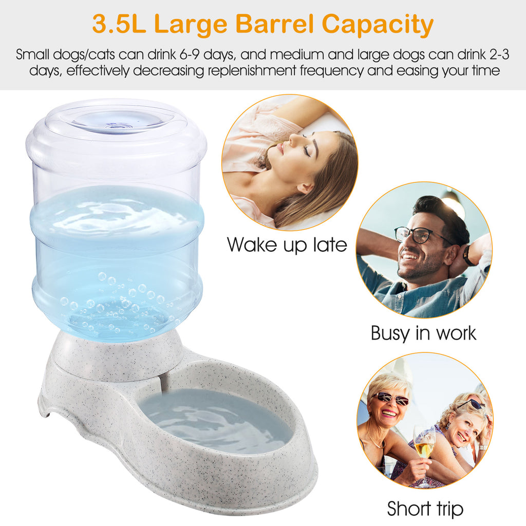 Gravity Pet Water Dispenser, 3.5L