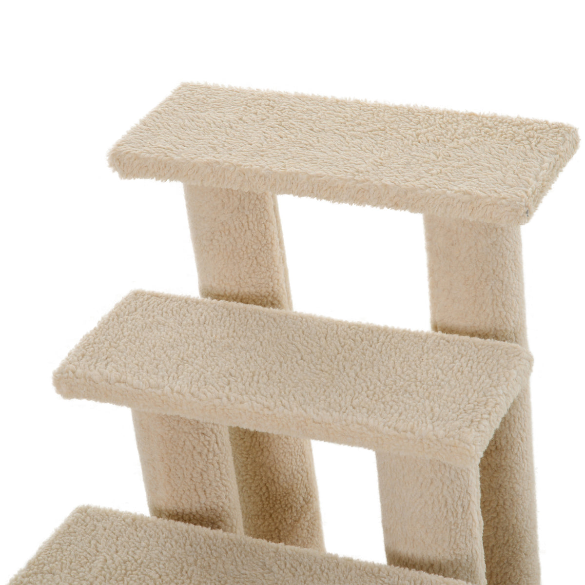 25" 4-Step Multi-Level Carpeted Cat Scratching Post – view 7