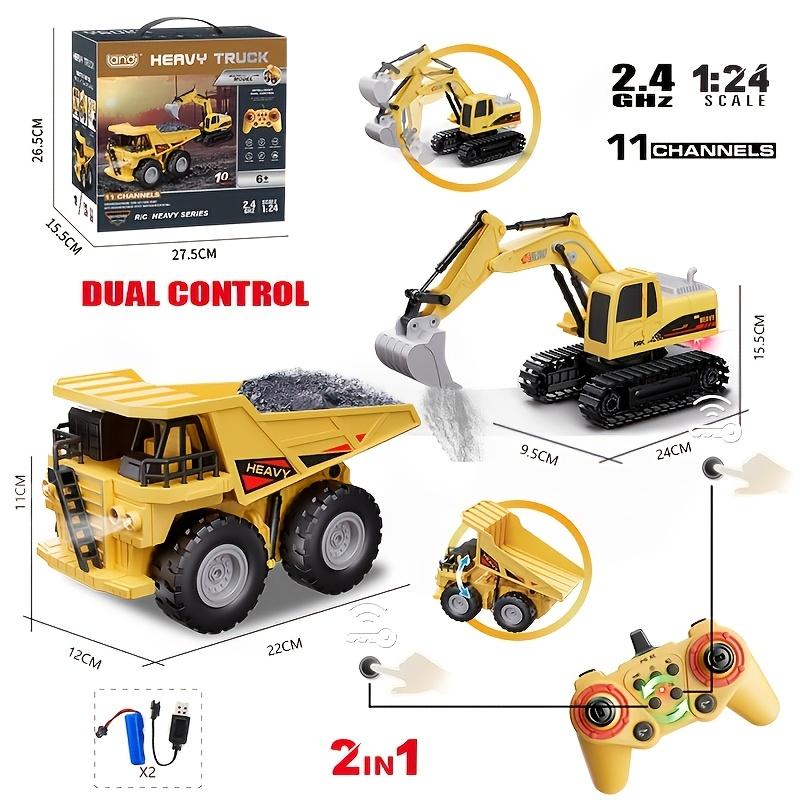 Remote Control Excavator Set For Kids' Educational Play – view 9