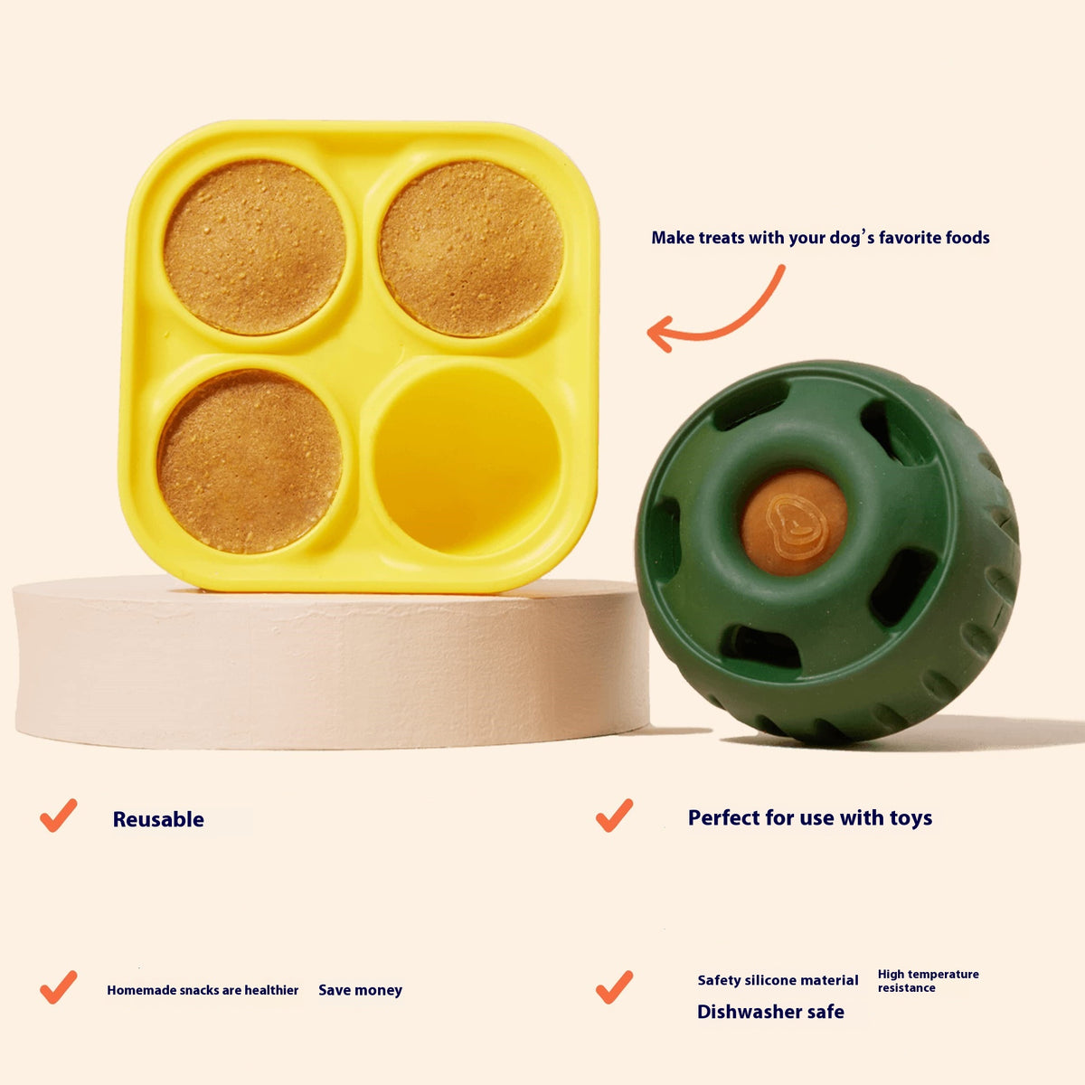 Dog Silicone Slow Food Leakage Toy for Dogs – view 8