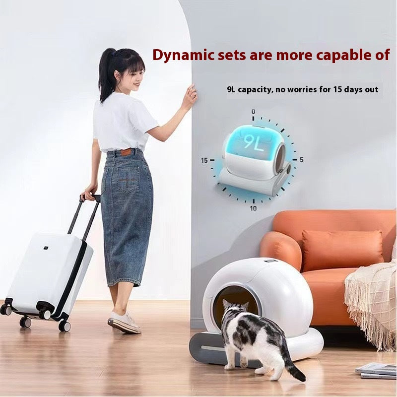 Automatic Smart Cat Litter Box Electric Self Cleaning Waste Pooper Scooper – view 10