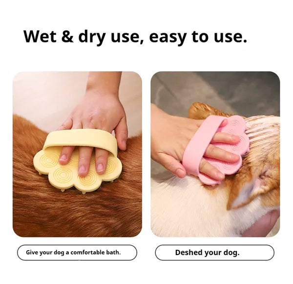 Pet Rubber Bath Massage Comb – view 7