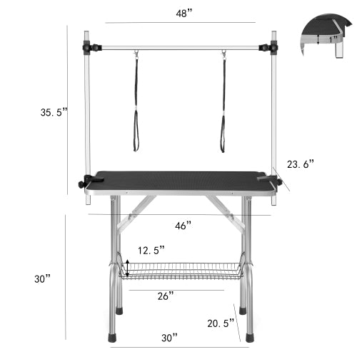 Professional Dog Grooming Table Portable – view 8