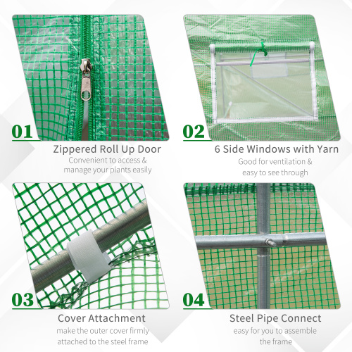 Walk-In Tunnel Greenhouse for Dogs and Cats – view 10
