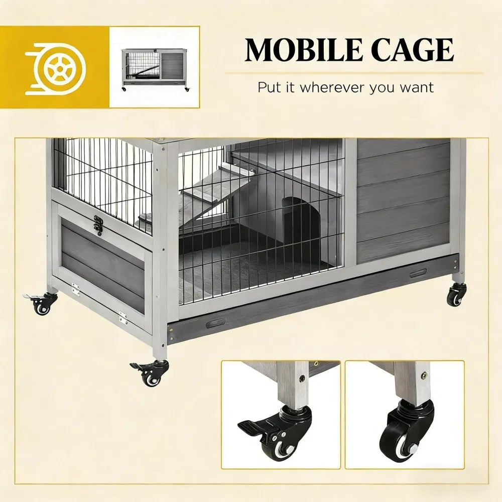 Small Animal Playpen Cage for Rabbits and Guinea Pigs – view 9