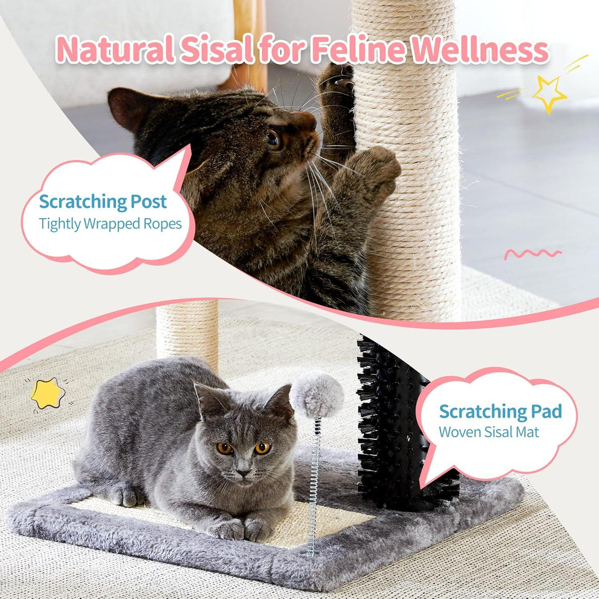 Small 4-in-1 Cat Tree Tower – view 11