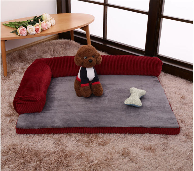 Luxury L-Shaped Dog Bed – view 13
