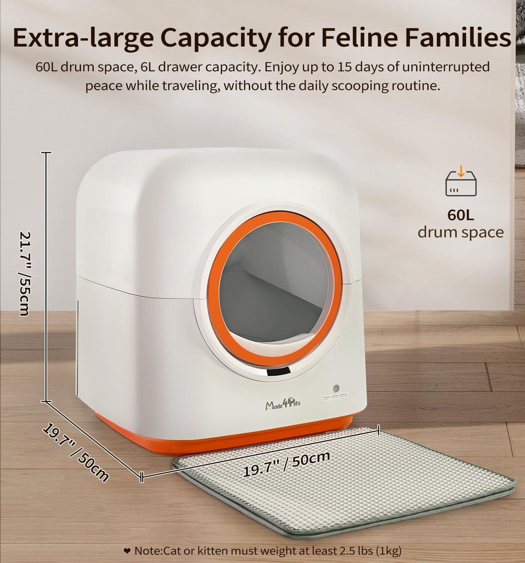 60L Automatic Cat Litter Box – view 13