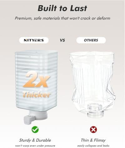 8L Large Gravity Cat Water Dispenser with Filter & Adjustable Base – view 7