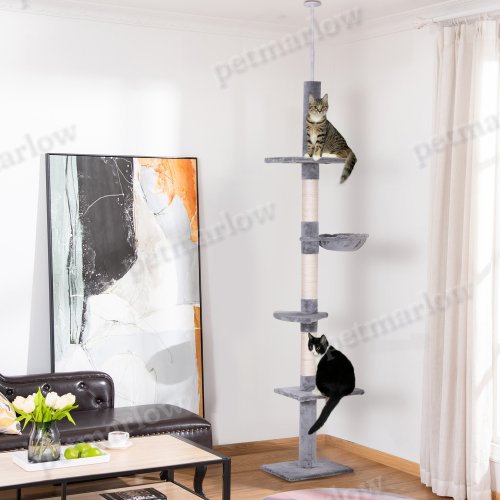 9 Foot Adjustable Height Cat Tree – view 2