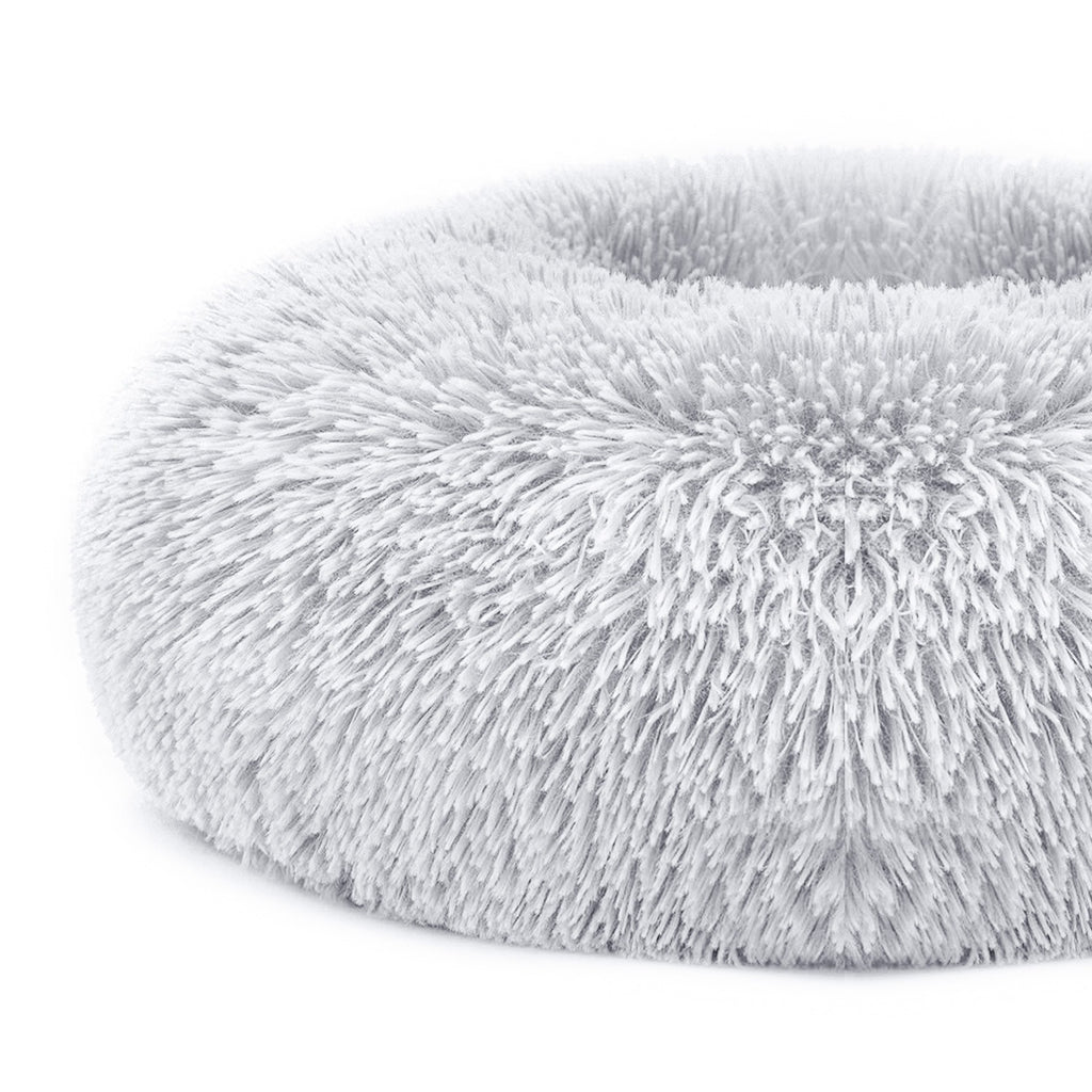 Cozy Plush Dog Bed with Supportive Rim – view 9