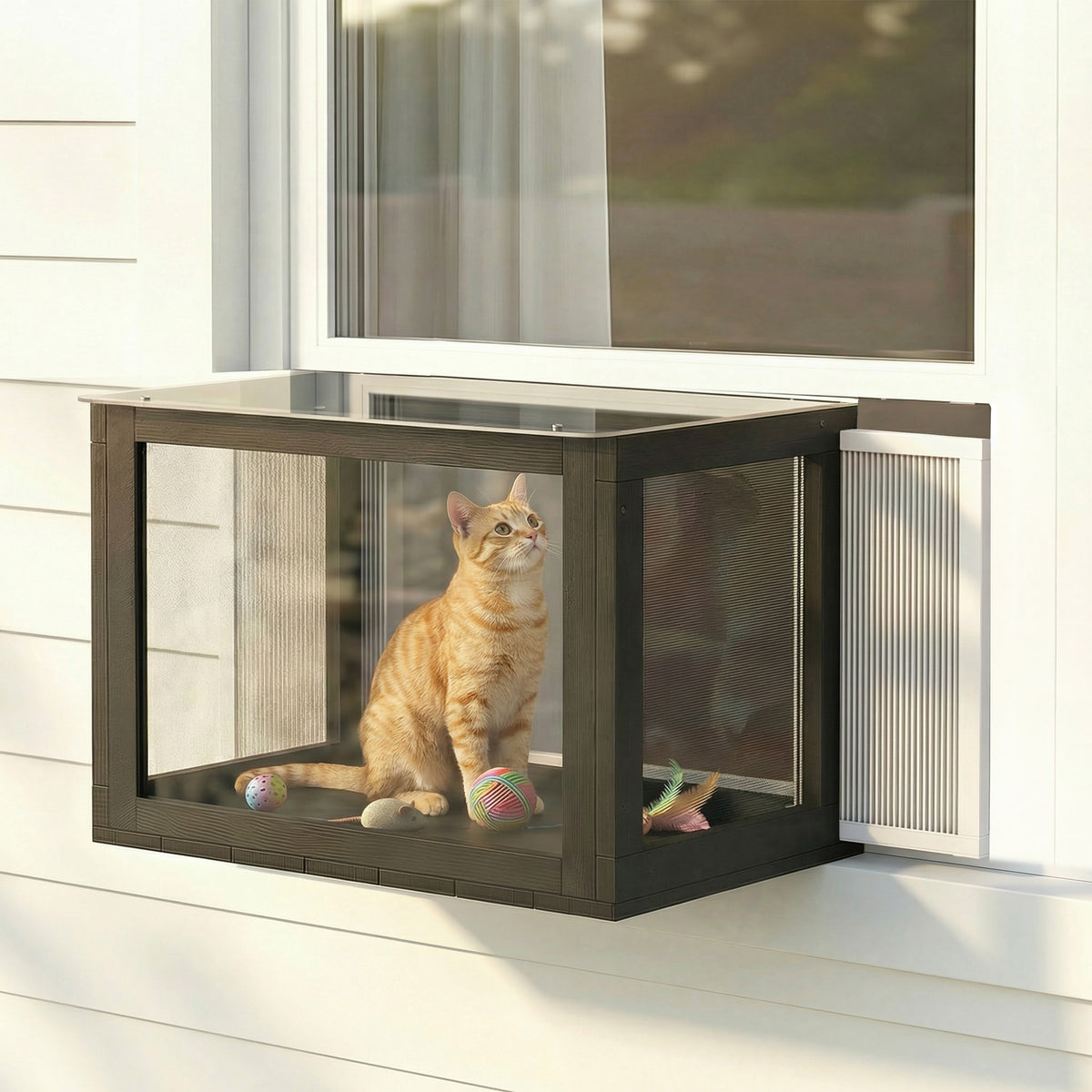 Catio Outdoor Cat Enclosure for Safe Sunbathing and Napping – view 8