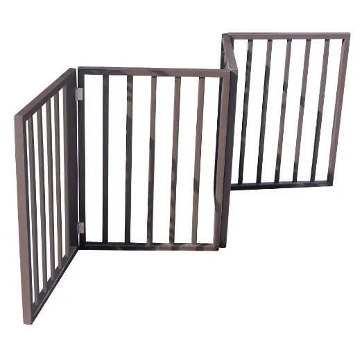 Portable Wooden Pet Gate Fence – view 10