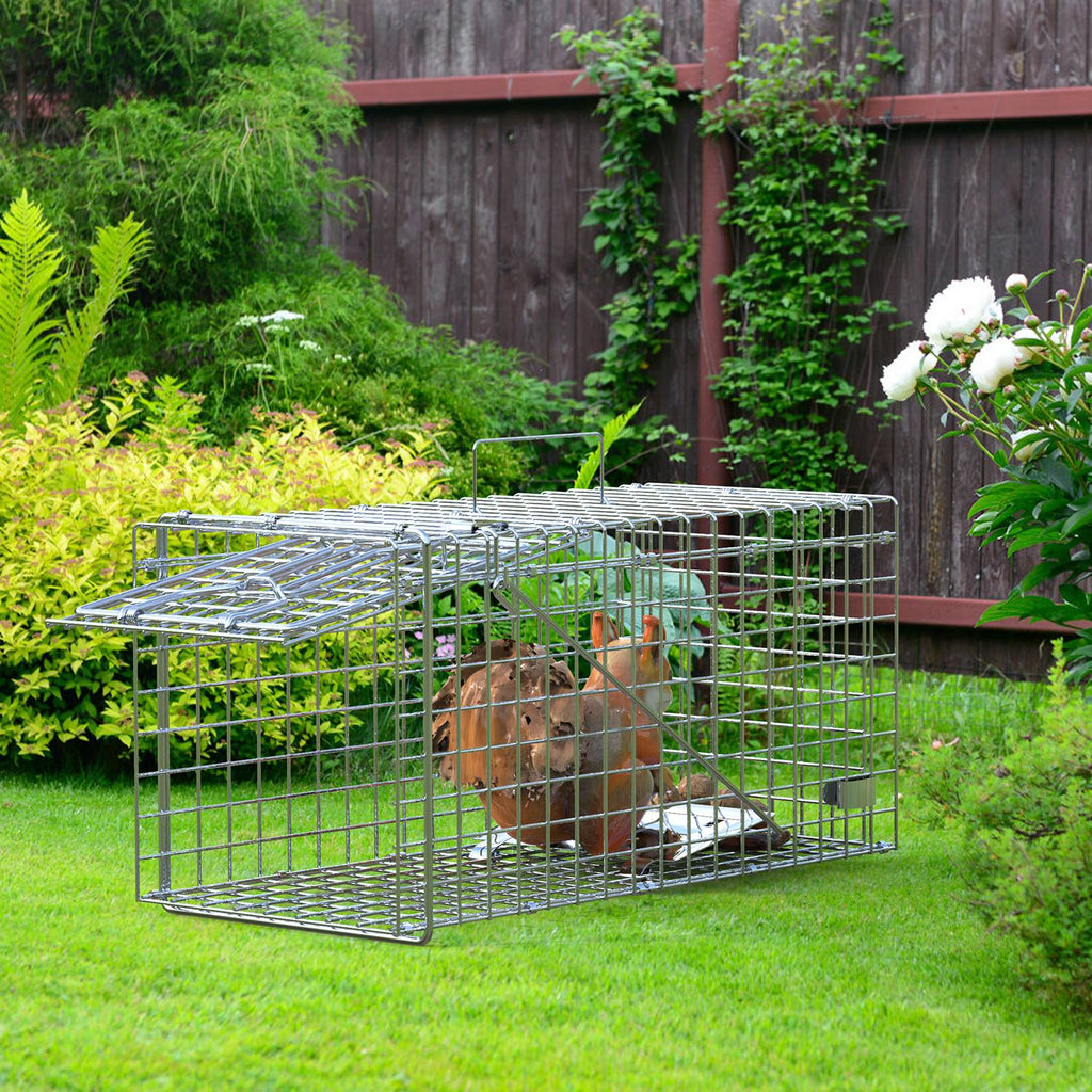 Humane Single Door Live Animal Trap for Small Pets – view 9