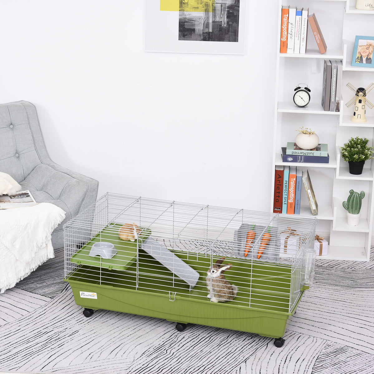 Small Animal Cage with Ramp and Platform for Guinea Pigs – view 8