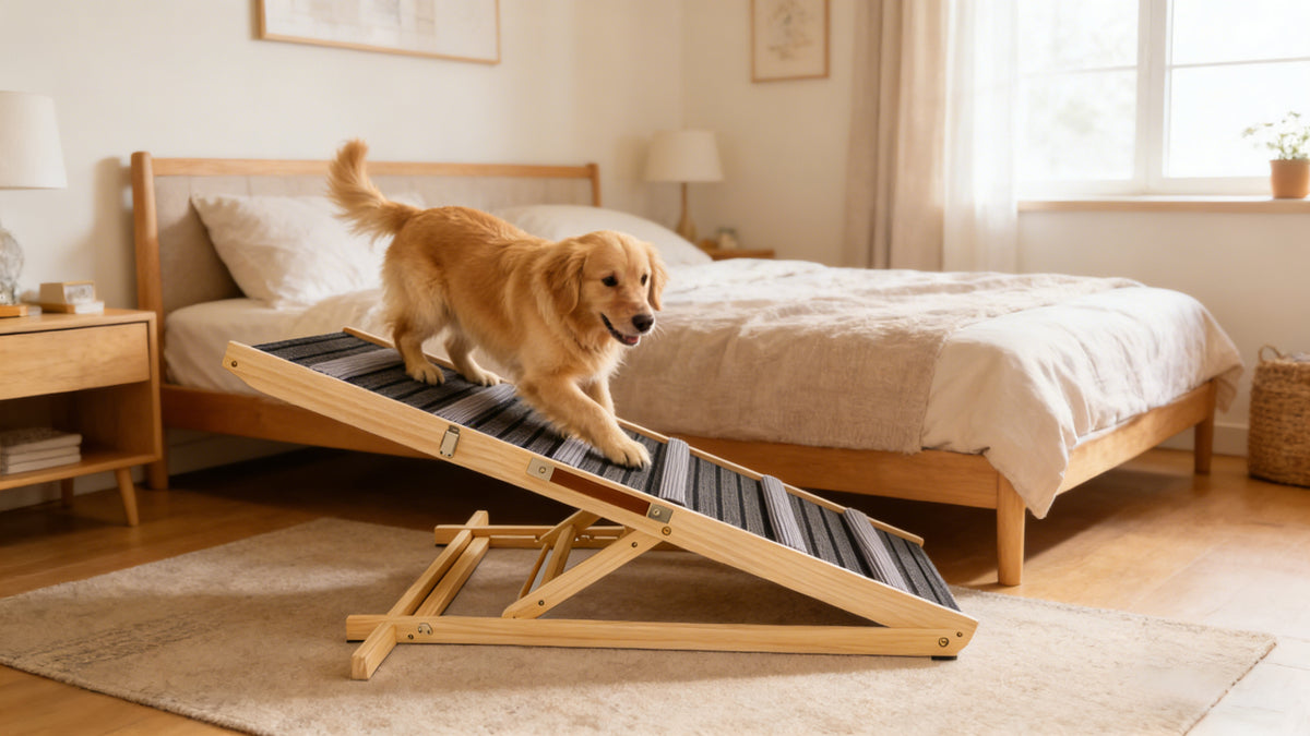 Adjustable Dog Ramp for Couch with High Traction – view 13