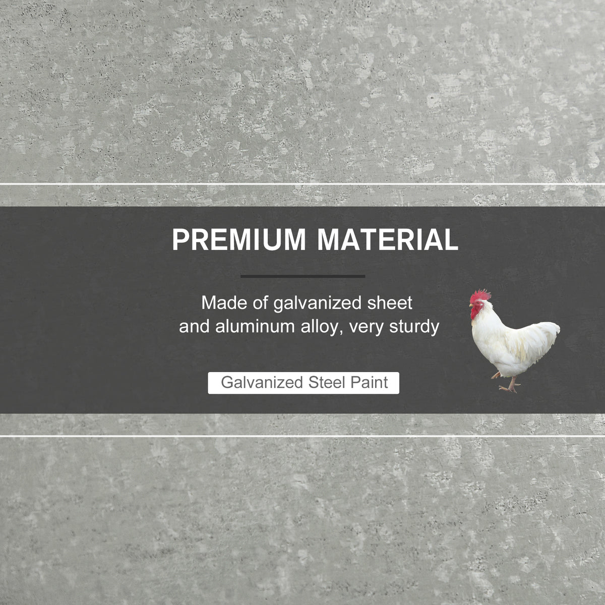 Automatic Chicken Feeder with 25 lbs Capacity for Poultry – view 7