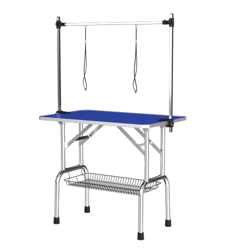 Large Pet Grooming Table With Adjustable Arms and Clips – view 13