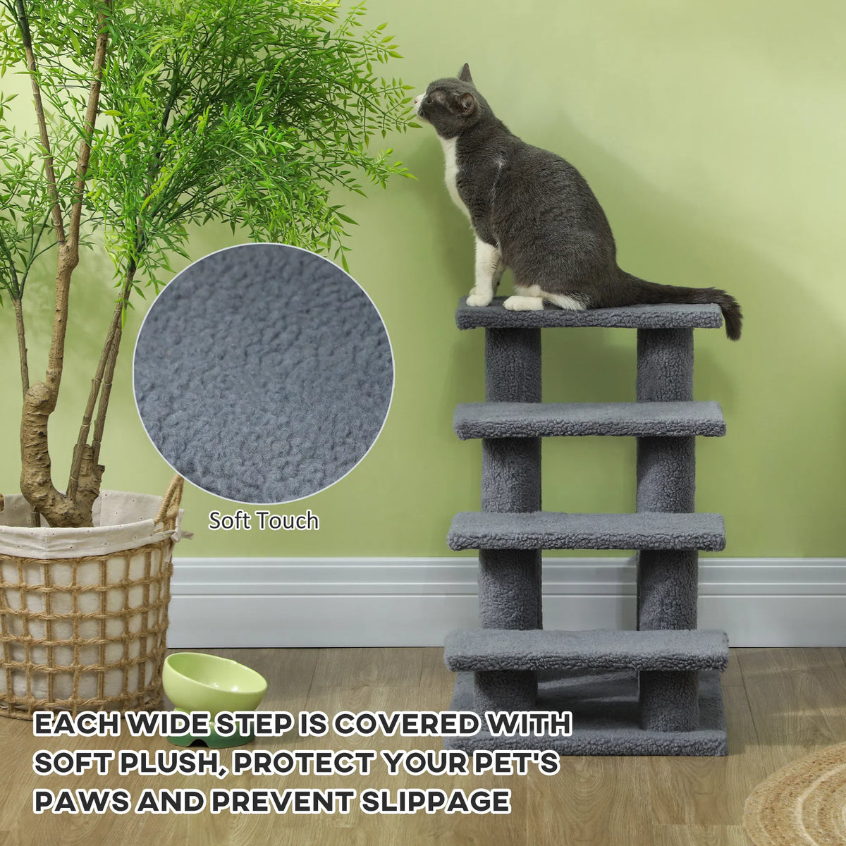Pet Stairs Dog Cat Step Scratch Post – view 8