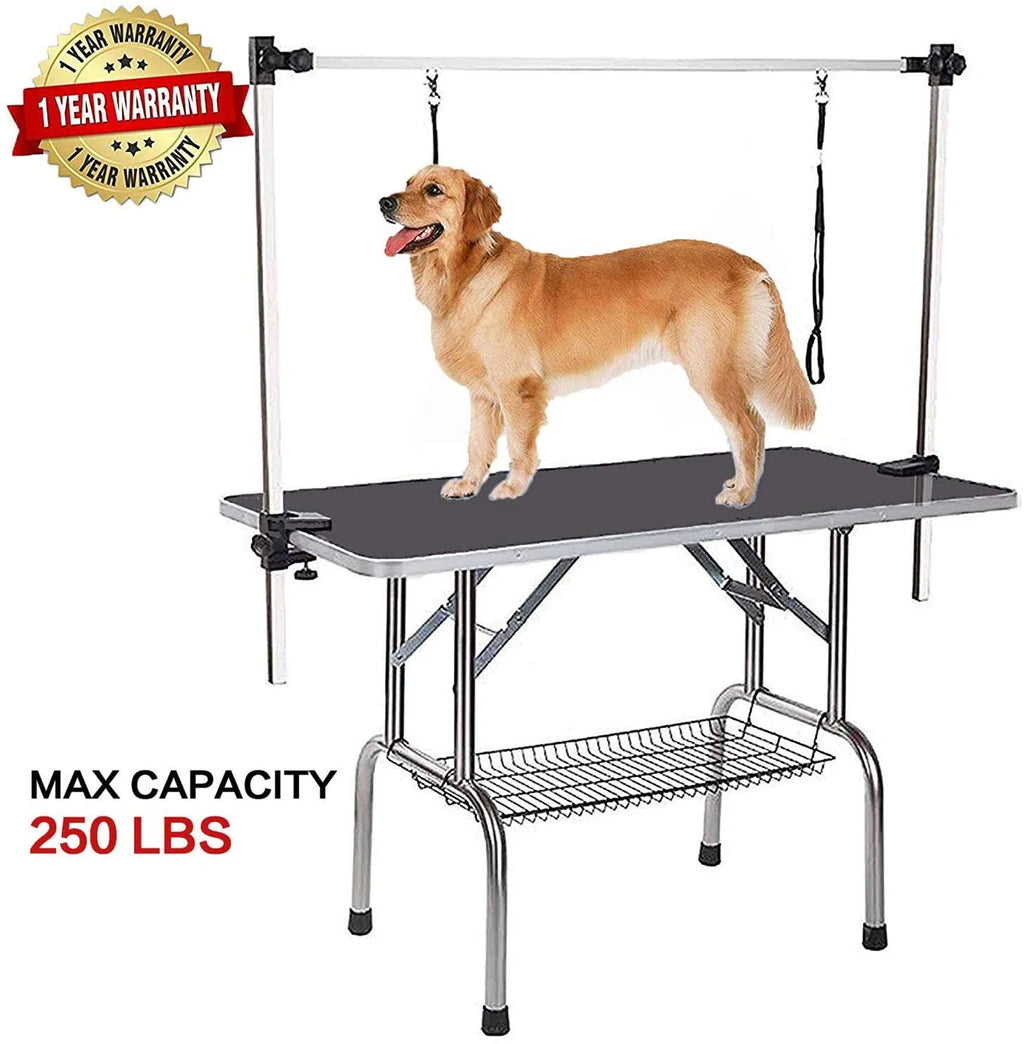 36" Adjustable Dog Grooming Table with Arm – view 14