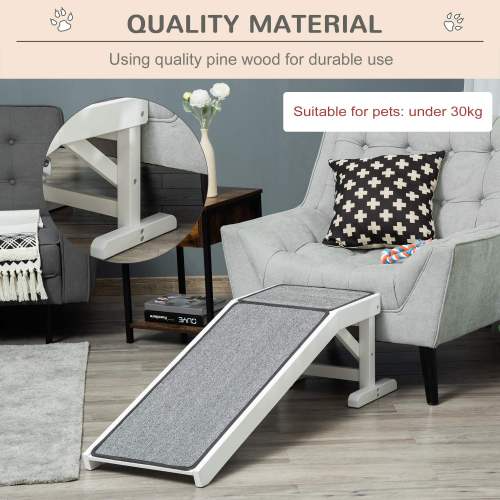 Dog Ramp With Non-Slip Carpet For Easy Access – view 8