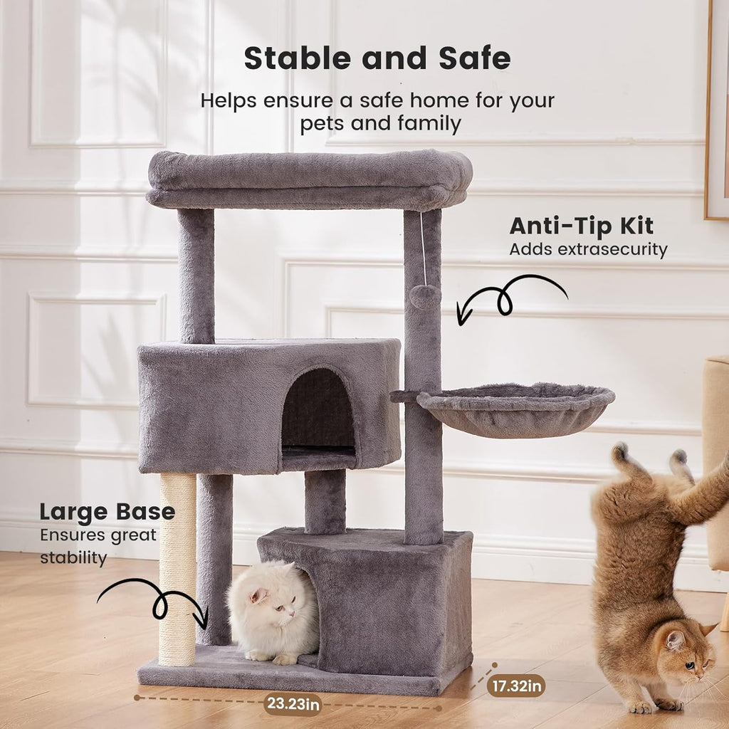Large Cat Tree with Washable Perch for Medium to Large Cats – view 15
