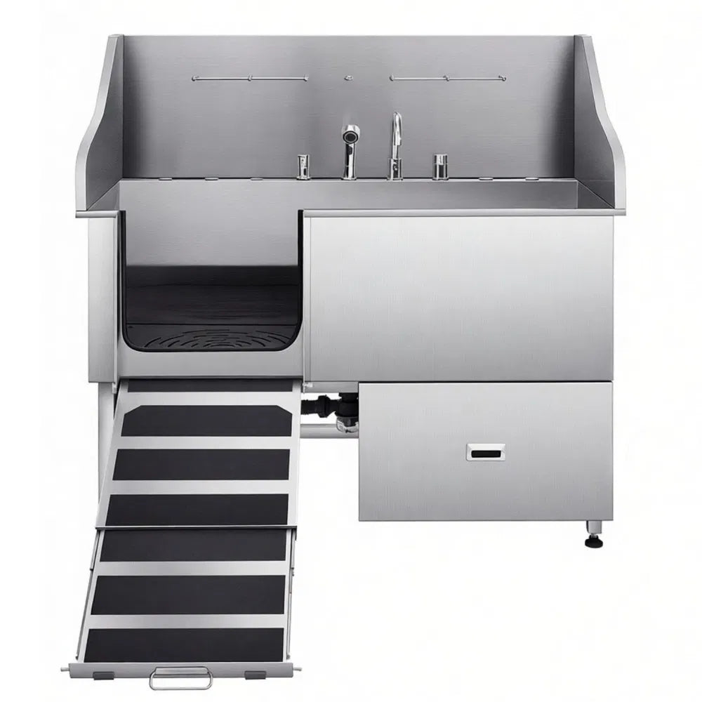 Stainless Steel Dog Washing Station – view 7