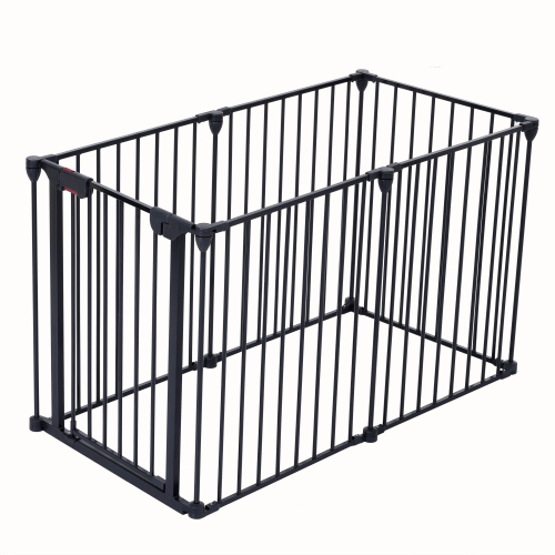 150" Adjustable Safety Gate 6 Panels Play Yard – view 9
