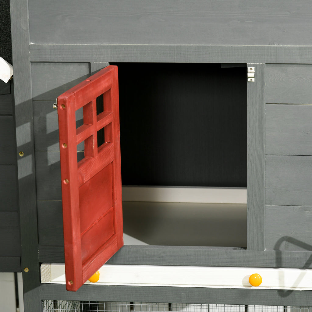Extra Large Chicken Coop with Slide-Out Tray and Nesting Box – view 7