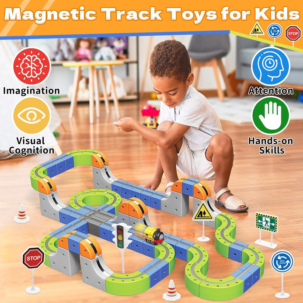 Electric Train Track Toy Set for Creative Play – view 13