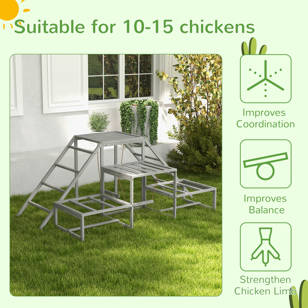 Chicken Roost Toys with Swings and Platforms for Poultry – view 7