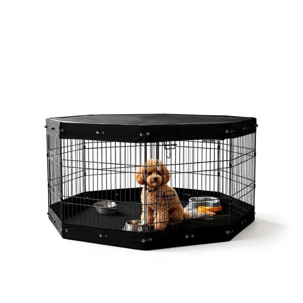 Dog Playpen for Medium Pets with Easy Access – view 7