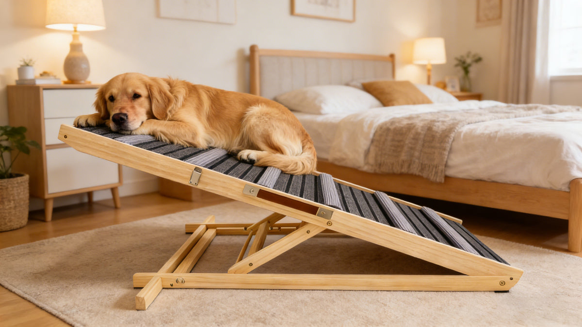 Adjustable Dog Ramp for Couch with High Traction – view 12