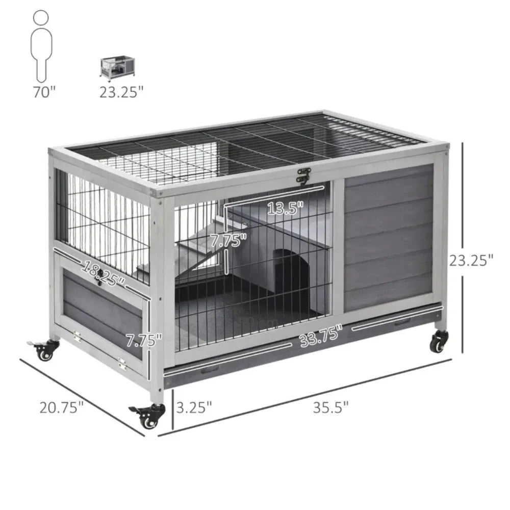 Small Animal Playpen Cage for Rabbits and Guinea Pigs – view 7